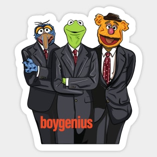 Boygenius Muppet Magazine Cover Sticker